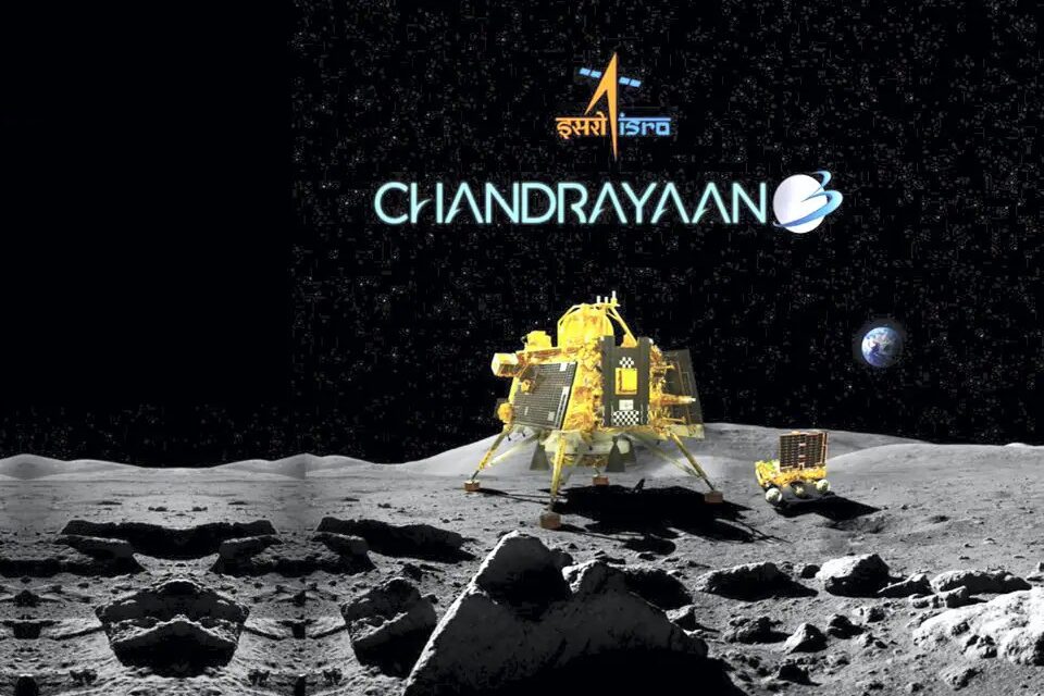 India becomes the fourth country ever to land a spacecraft on the moon