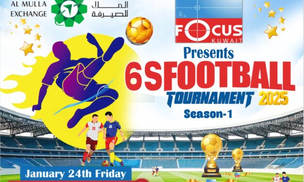 The football tournament was organized under the leadership of Focus Kuwait.